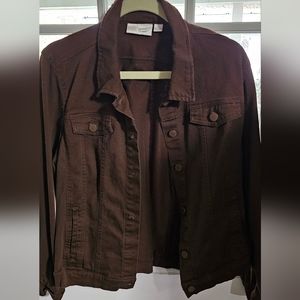 Brown denim Jacket XL
